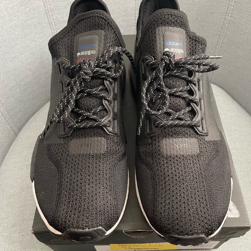 Adidas NMD black and gold size 9.5